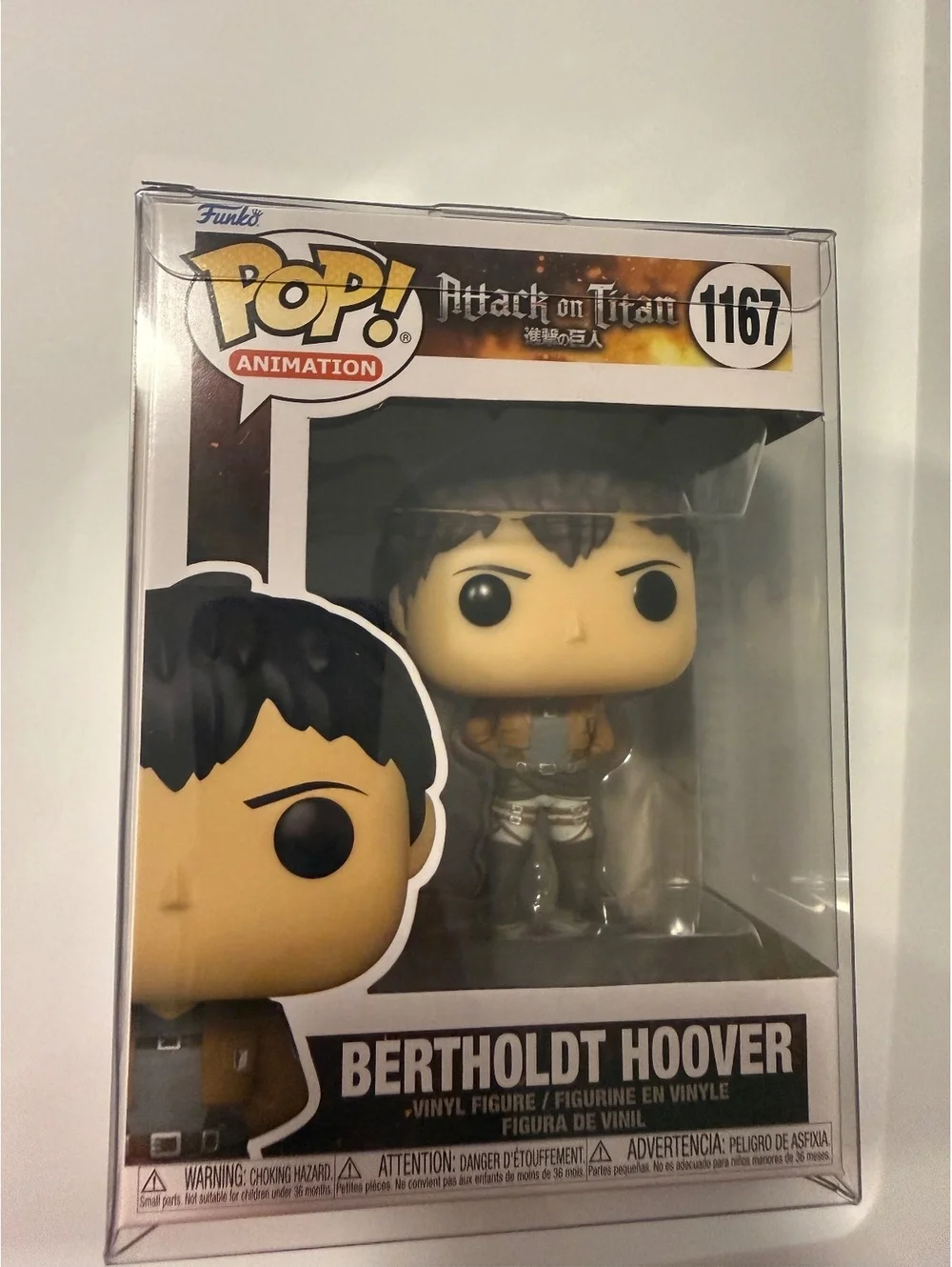 Funko Pop Attack on Titan Bertholdt Hoover #1167 Animation